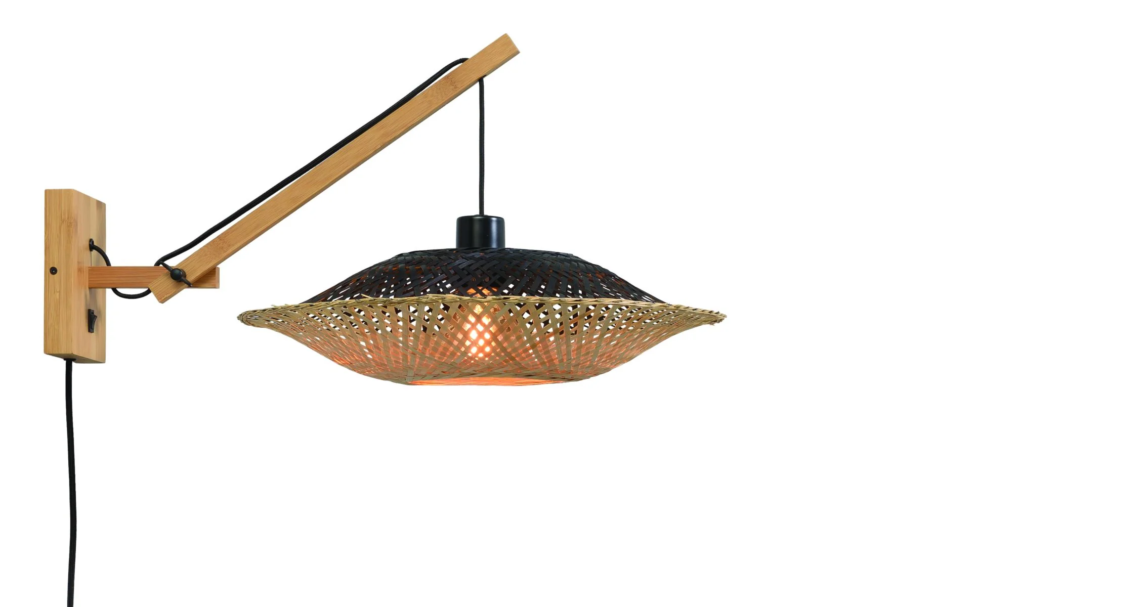 Kalimantan Bamboo Wall Arm Light - Image 11