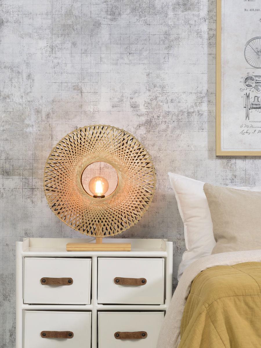 Kalimantan Sun Bamboo Table Lamp - Image 7