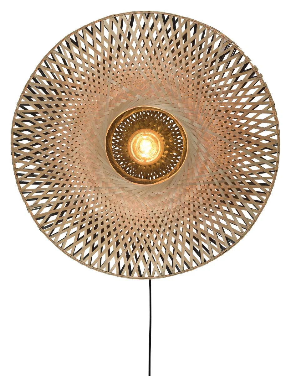 Kalimantan Sun Bamboo Wall Light