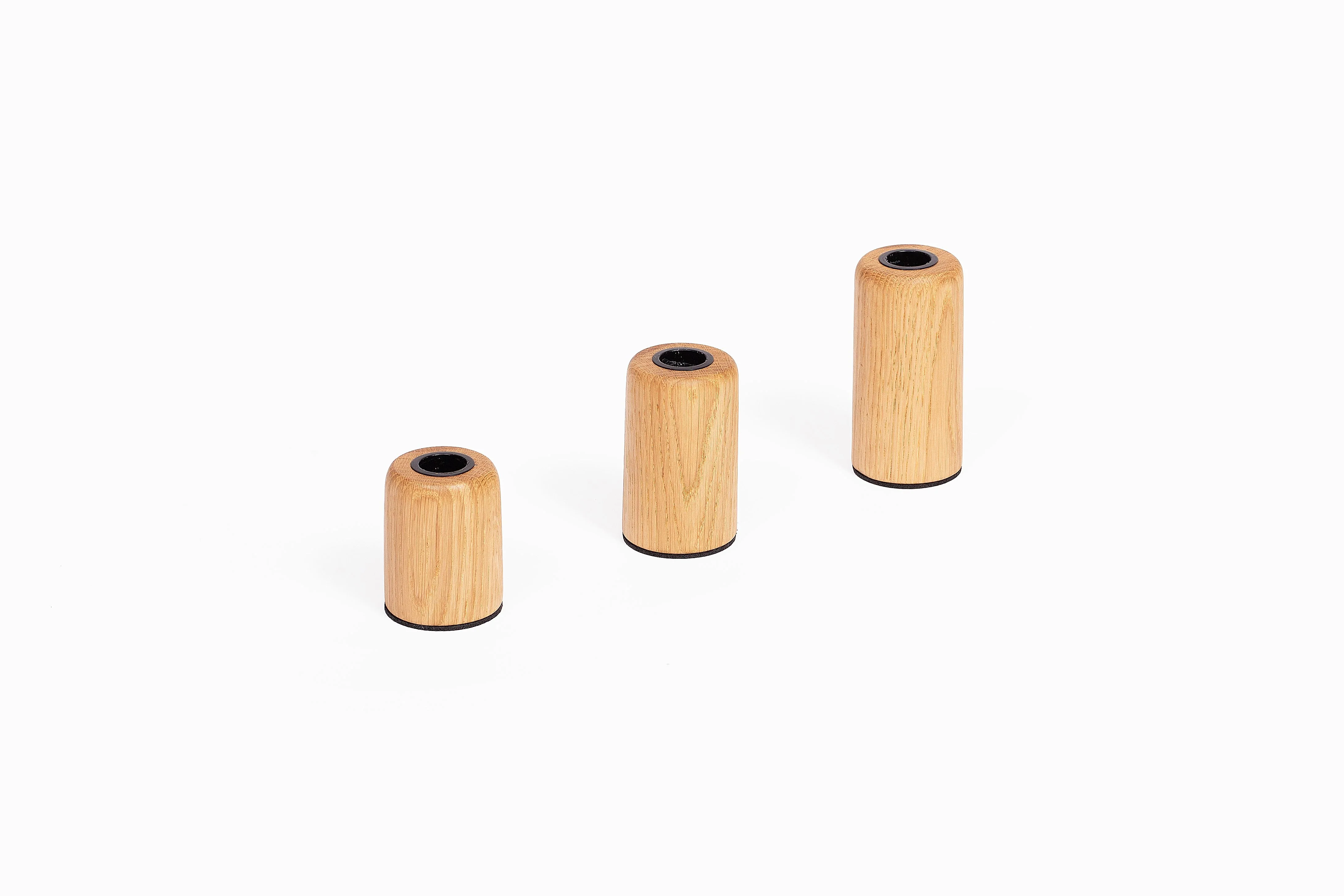 Kanelė Candlesticks (Set of 3) - Image 3