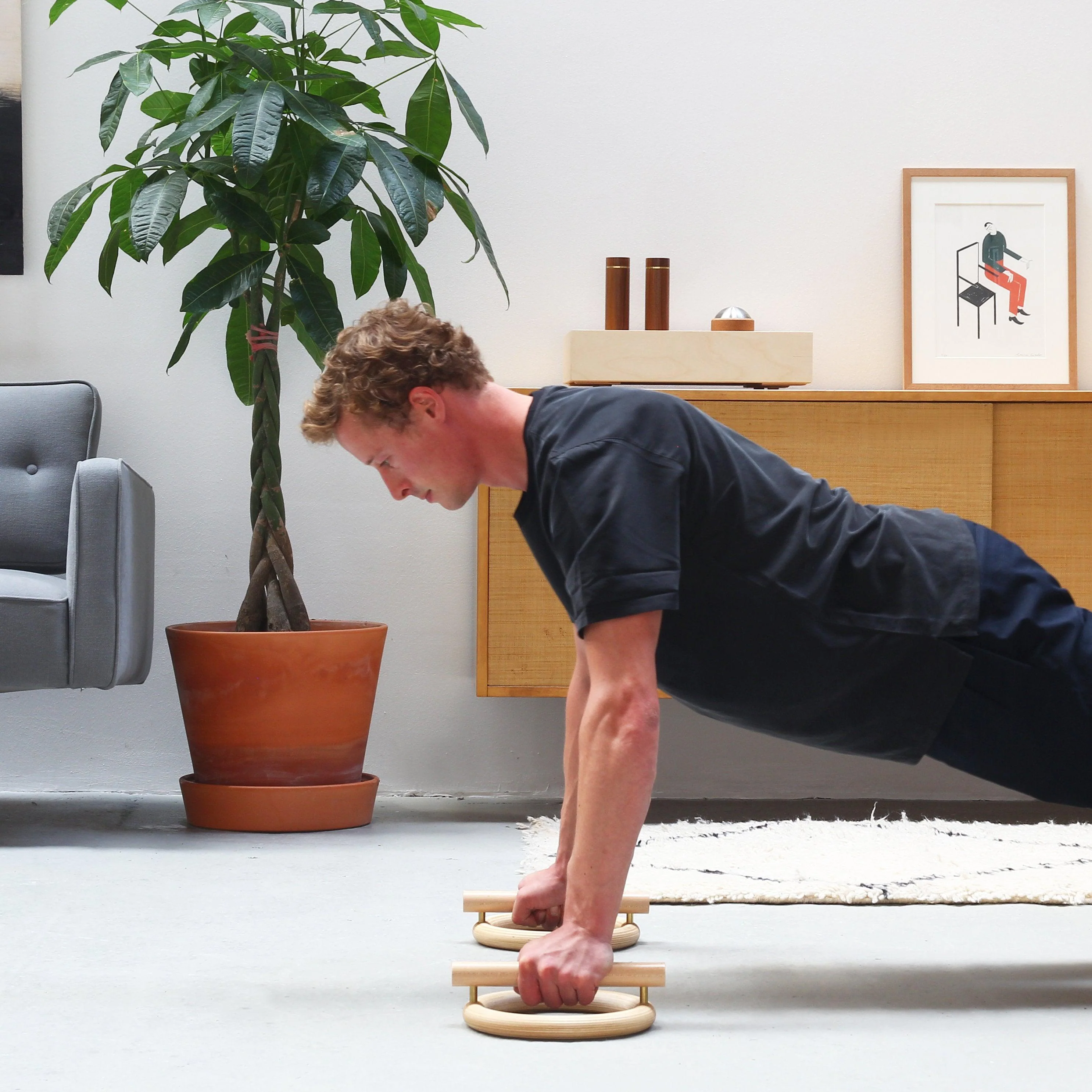 Maple Push-Up Bars - Image 2