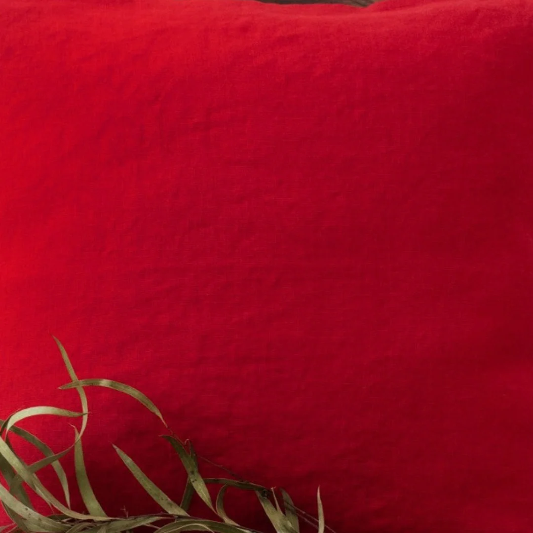 Lava Falls Linen Cushion Cover - Image 3