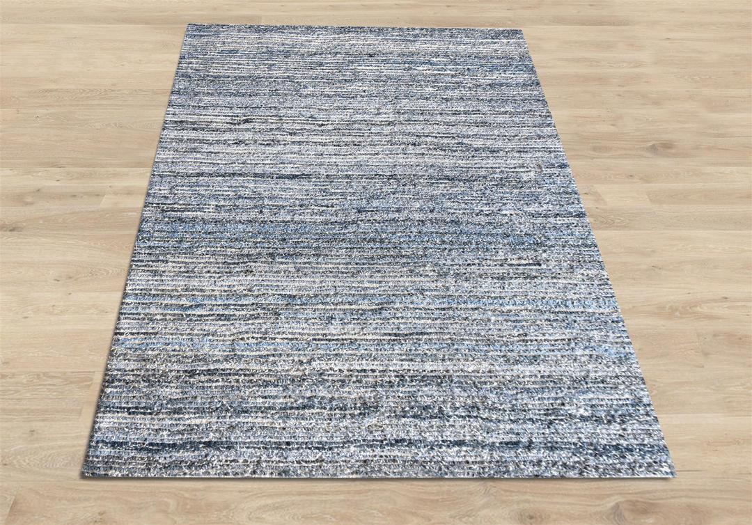 Leopold Recycled Denim & Wool Rug - Image 6