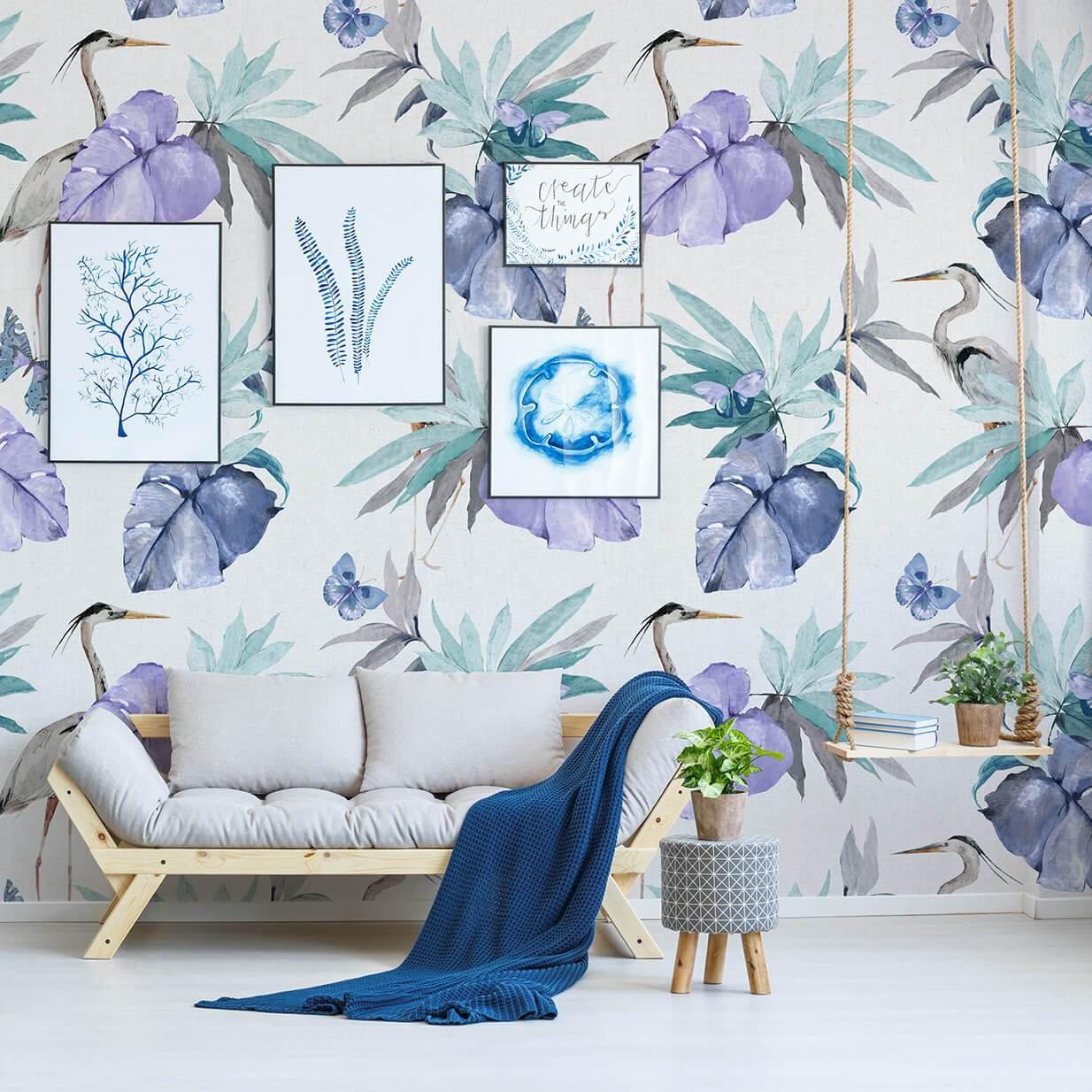 Lilies of the Nile Mural Wallpaper - Image 3