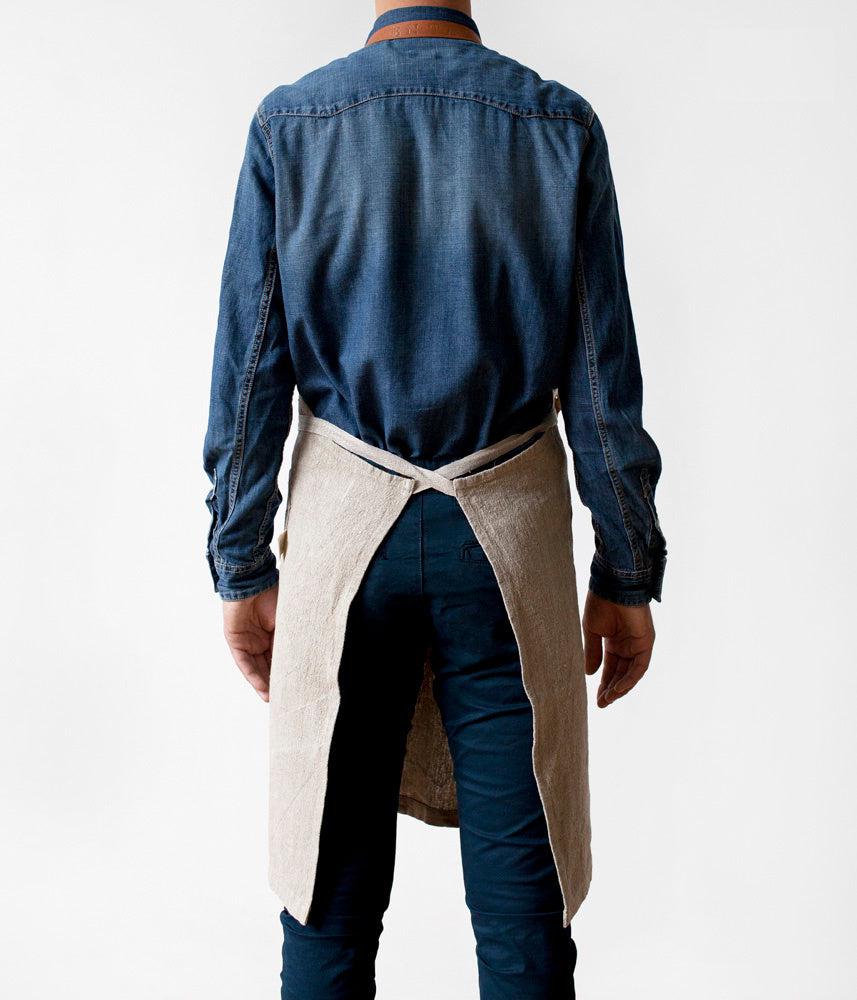 Luxury Linen Apron - Image 3