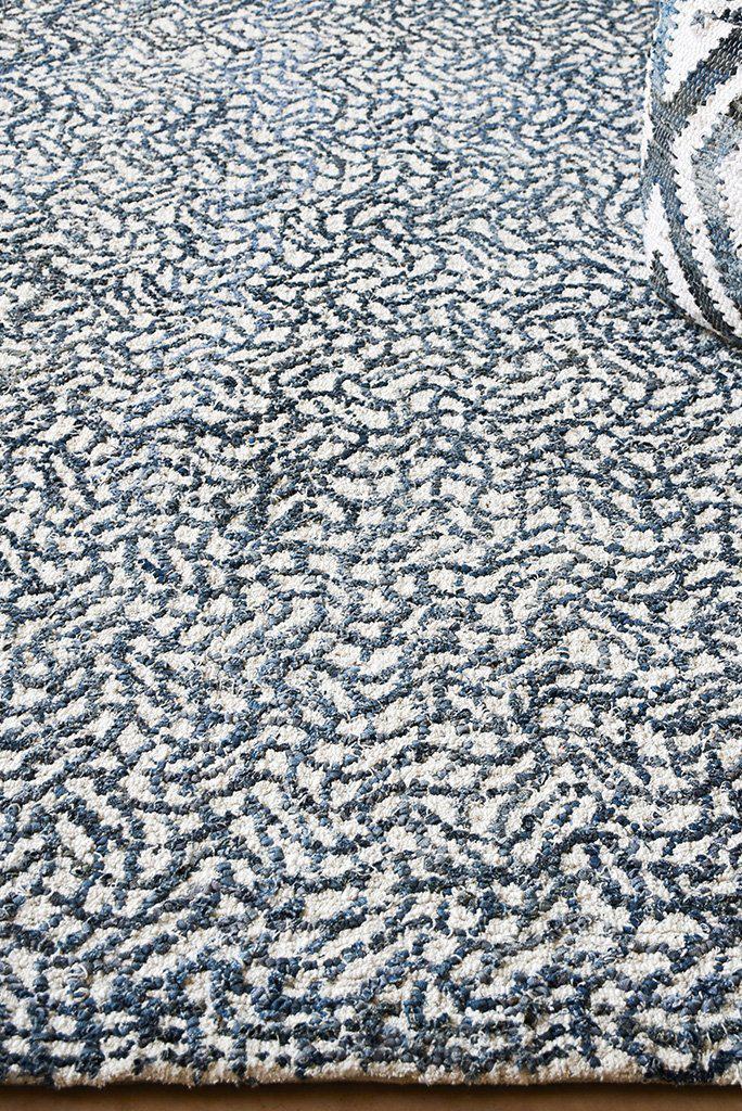 Lyra Recycled Denim & Cotton Rug - Image 5