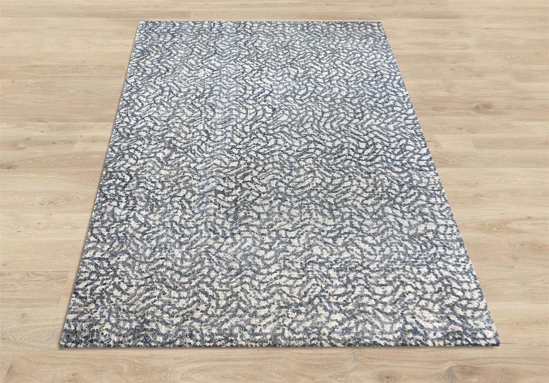 Lyra Recycled Denim & Cotton Rug - Image 6