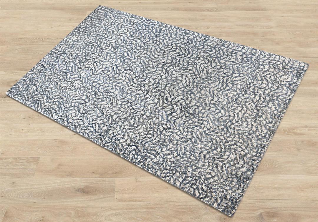 Lyra Recycled Denim & Cotton Rug - Image 8