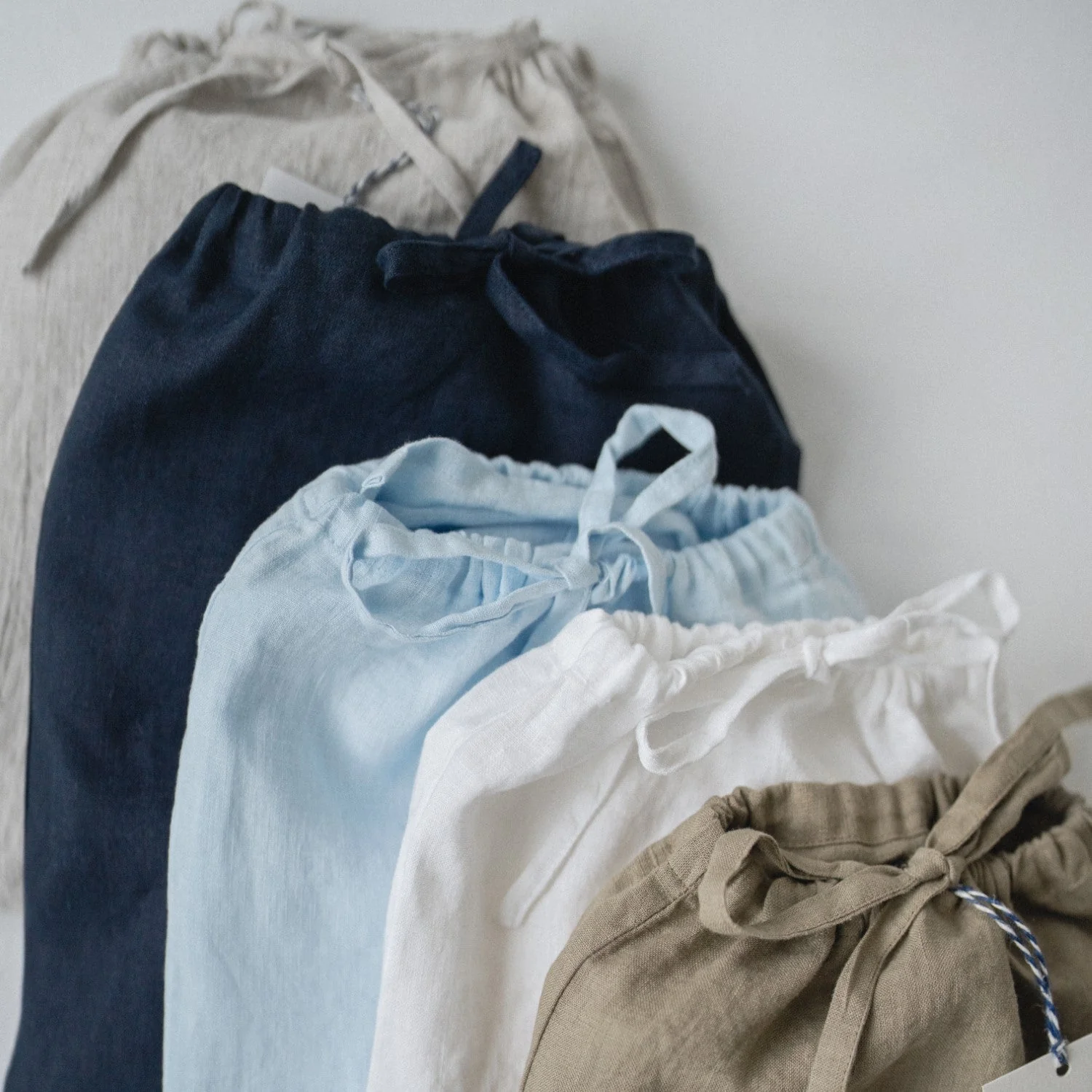 Melange Linen Bathrobe - Image 10