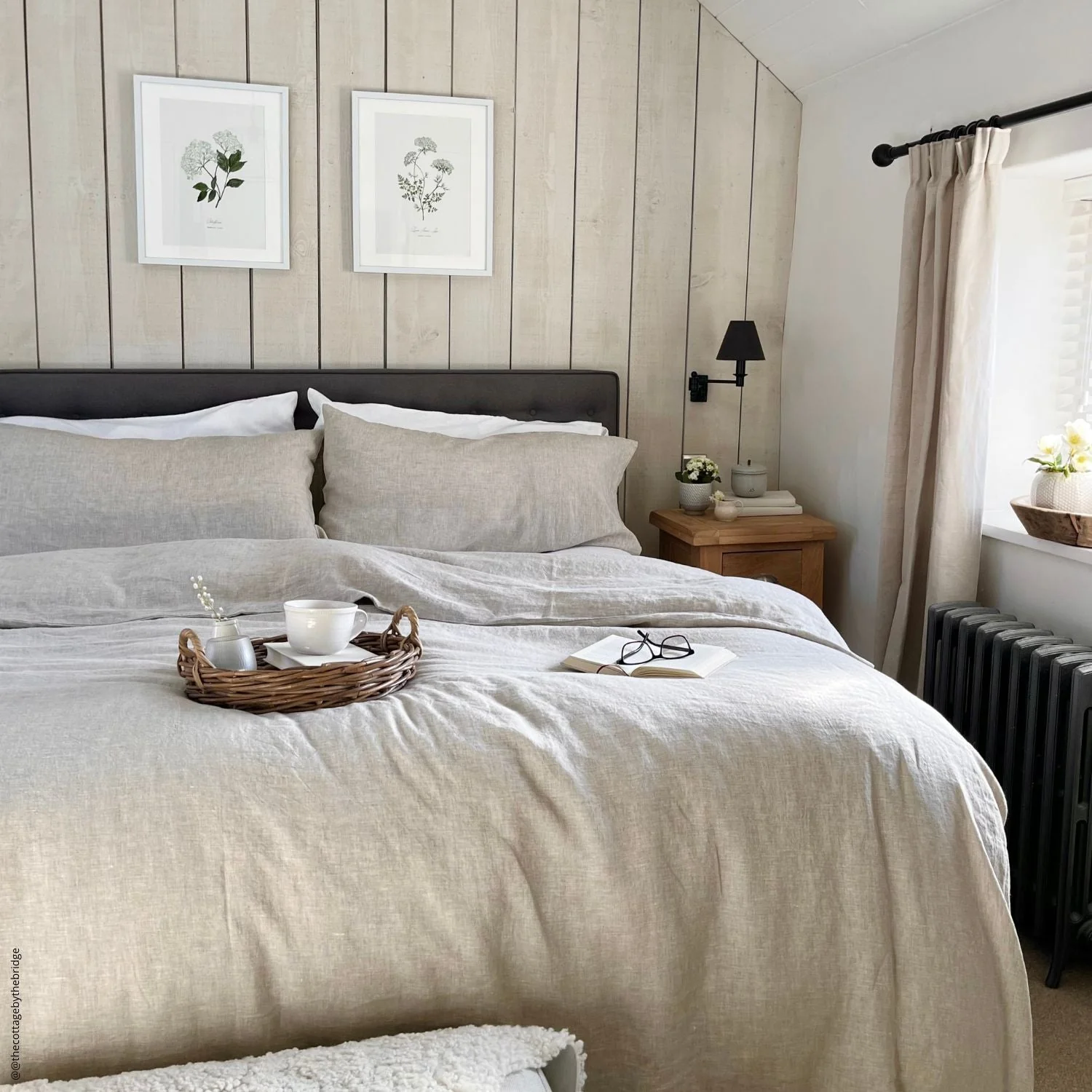 Melange Linen Duvet Cover - Image 3
