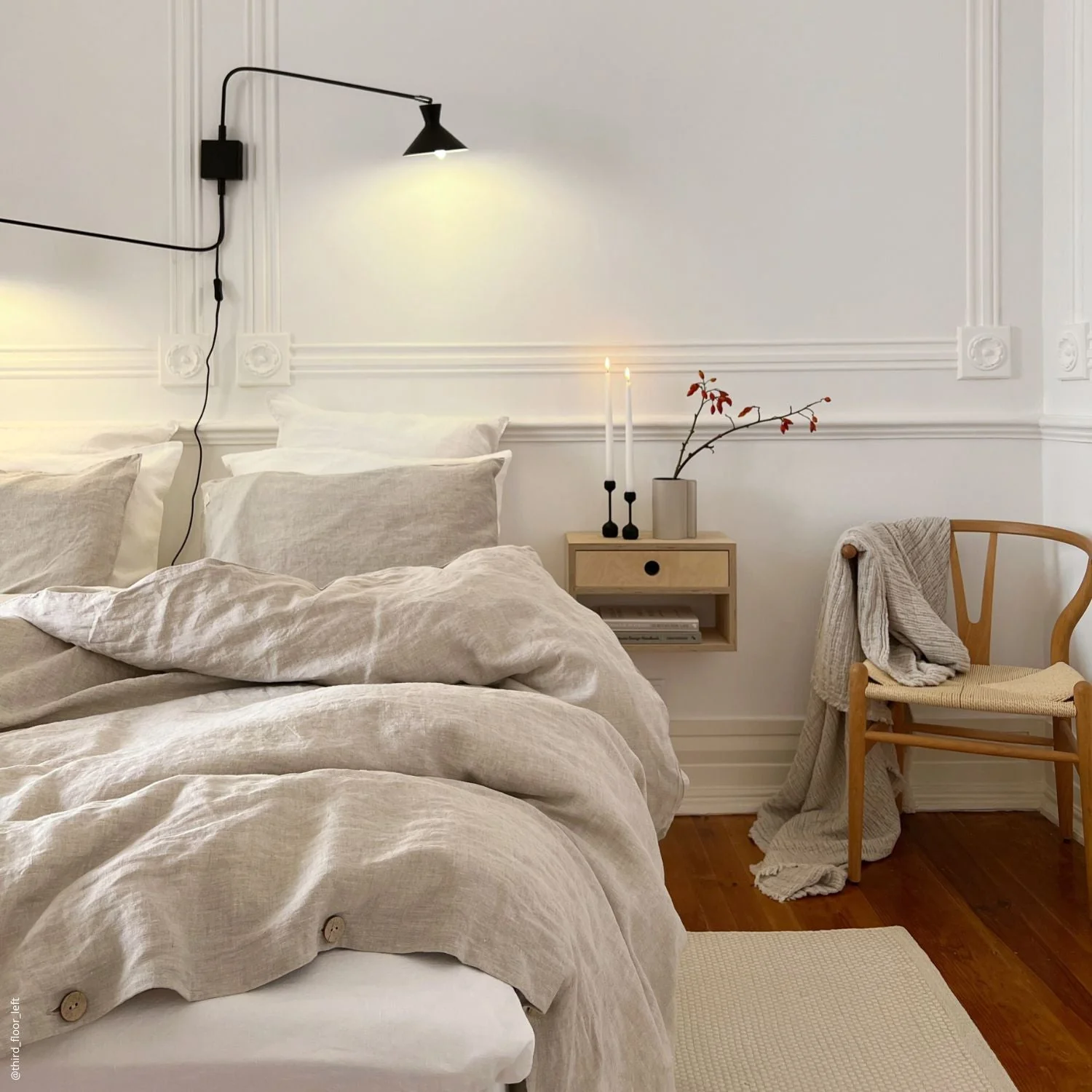 Melange Linen Duvet Cover - Image 4