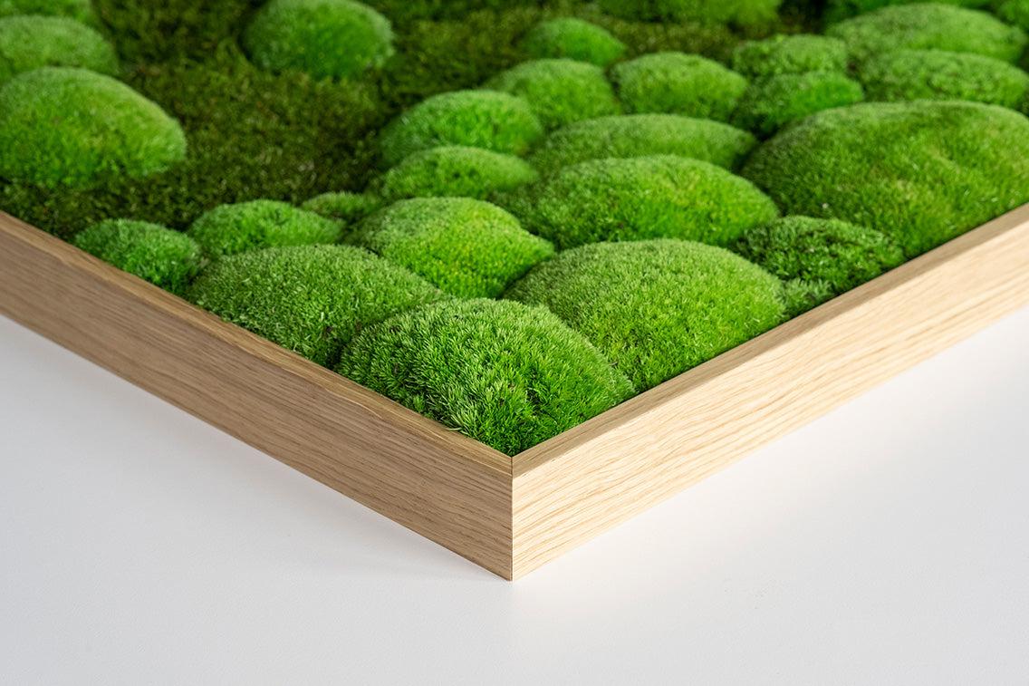Merging Moss Green Wall Art (100x60cm) - Image 7