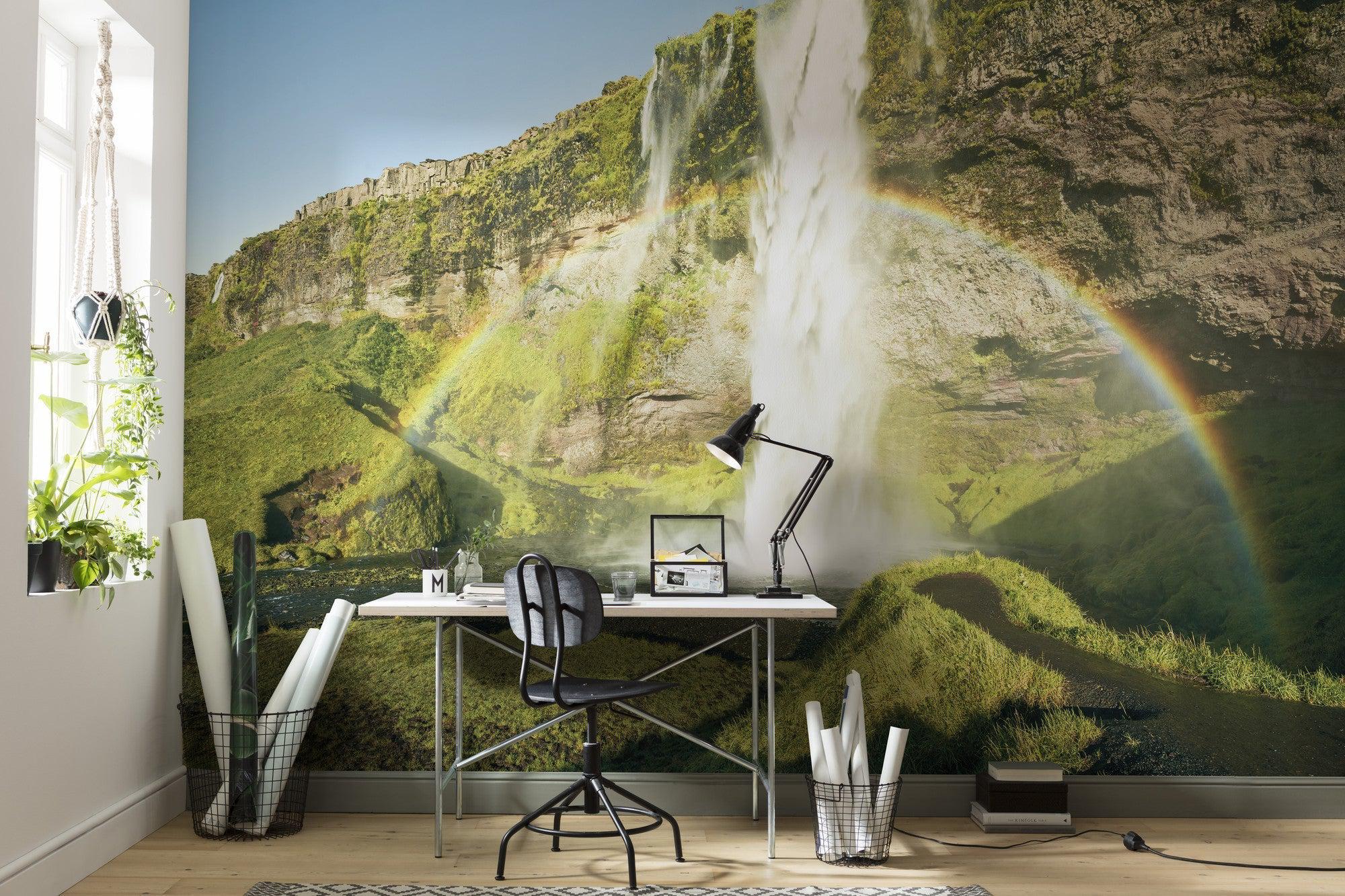 Mist of Iceland Mural Wallpaper