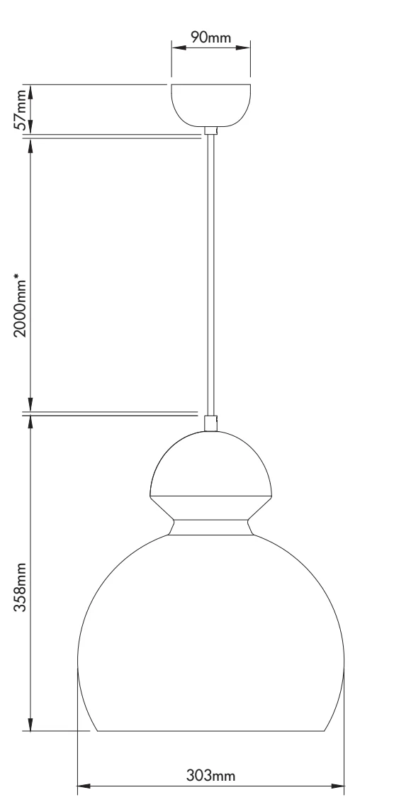 Mobo Ceramic Hanging Light - Image 18