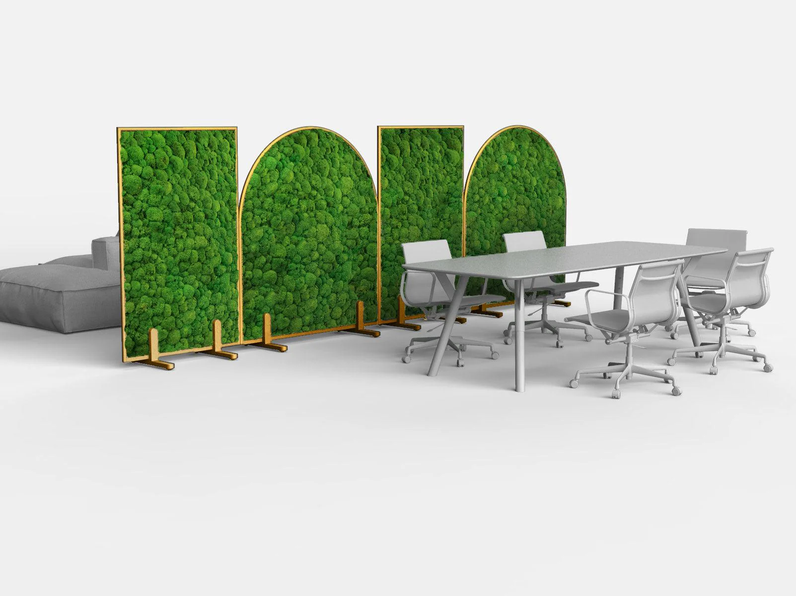 Modular Moss and Plant Room Divider - Image 13