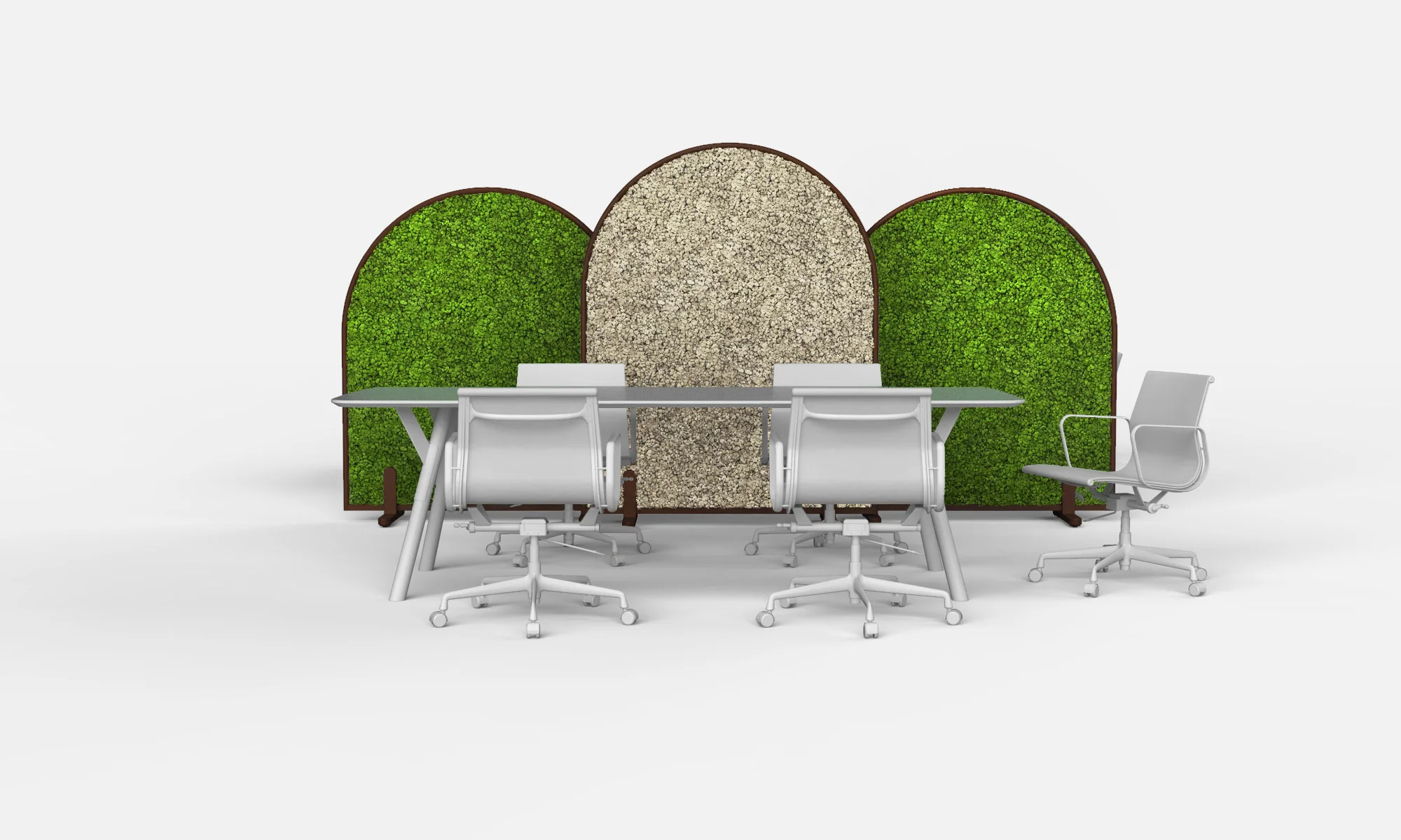 Modular Moss and Plant Room Divider - Image 6
