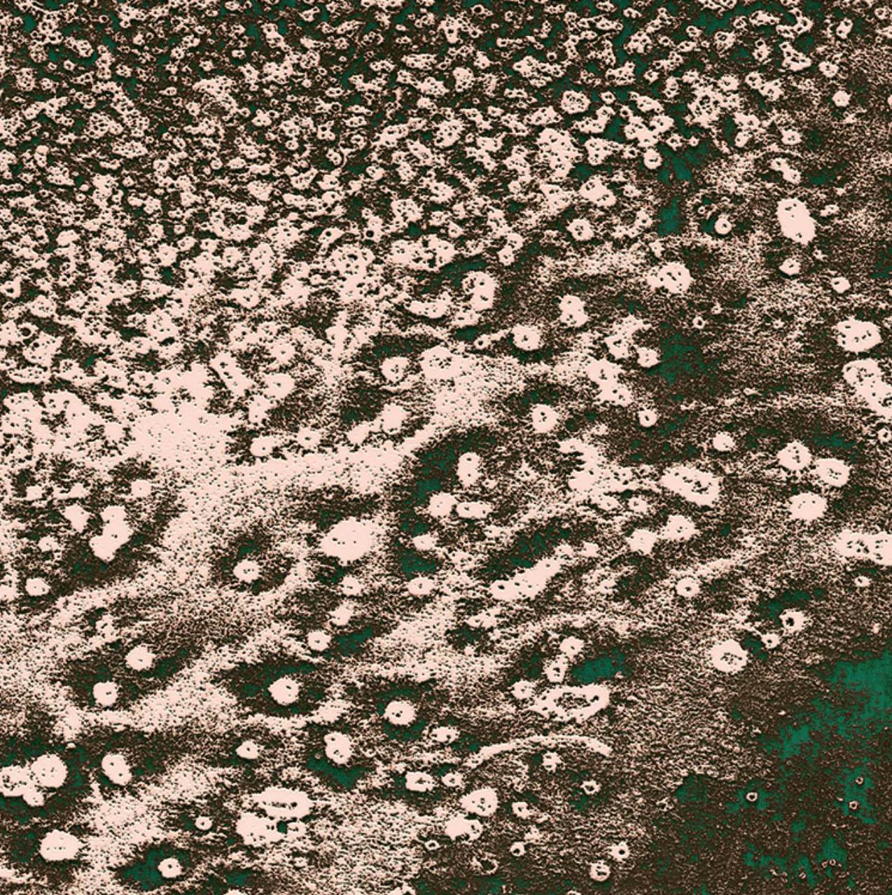 Molten Copper Circle Wallpaper (Self-Adhesive) - Image 7