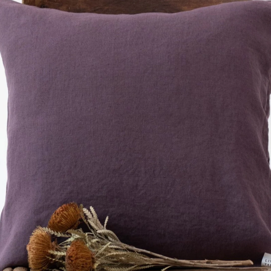 Montana Grape Linen Cushion Cover - Image 3