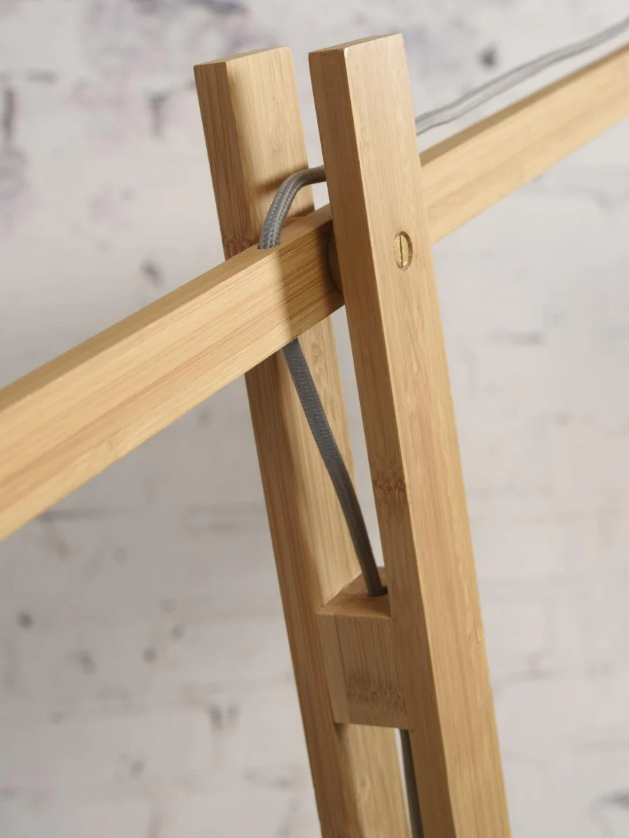 Montblanc Bamboo Linen Floor Light - Image 7