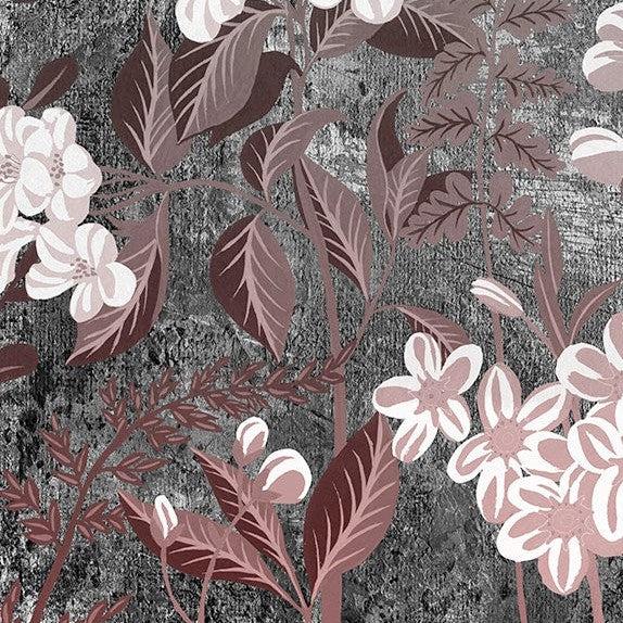 Moonlight Flowers Mural Wallpaper - Image 5