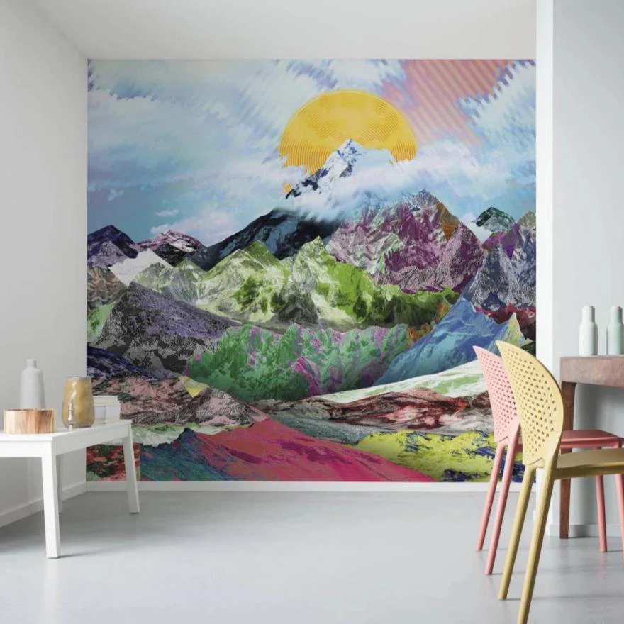 Mountain Top Mural Wallpaper - Image 3