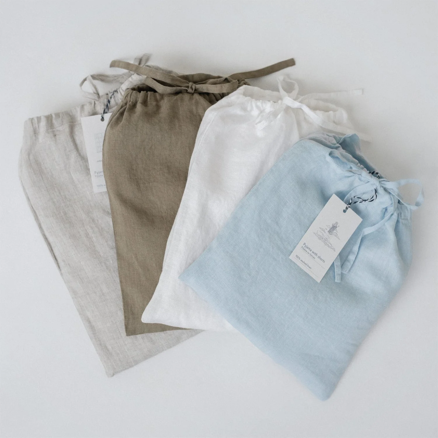 Primrose Beige Linen Loungewear Set - Image 6