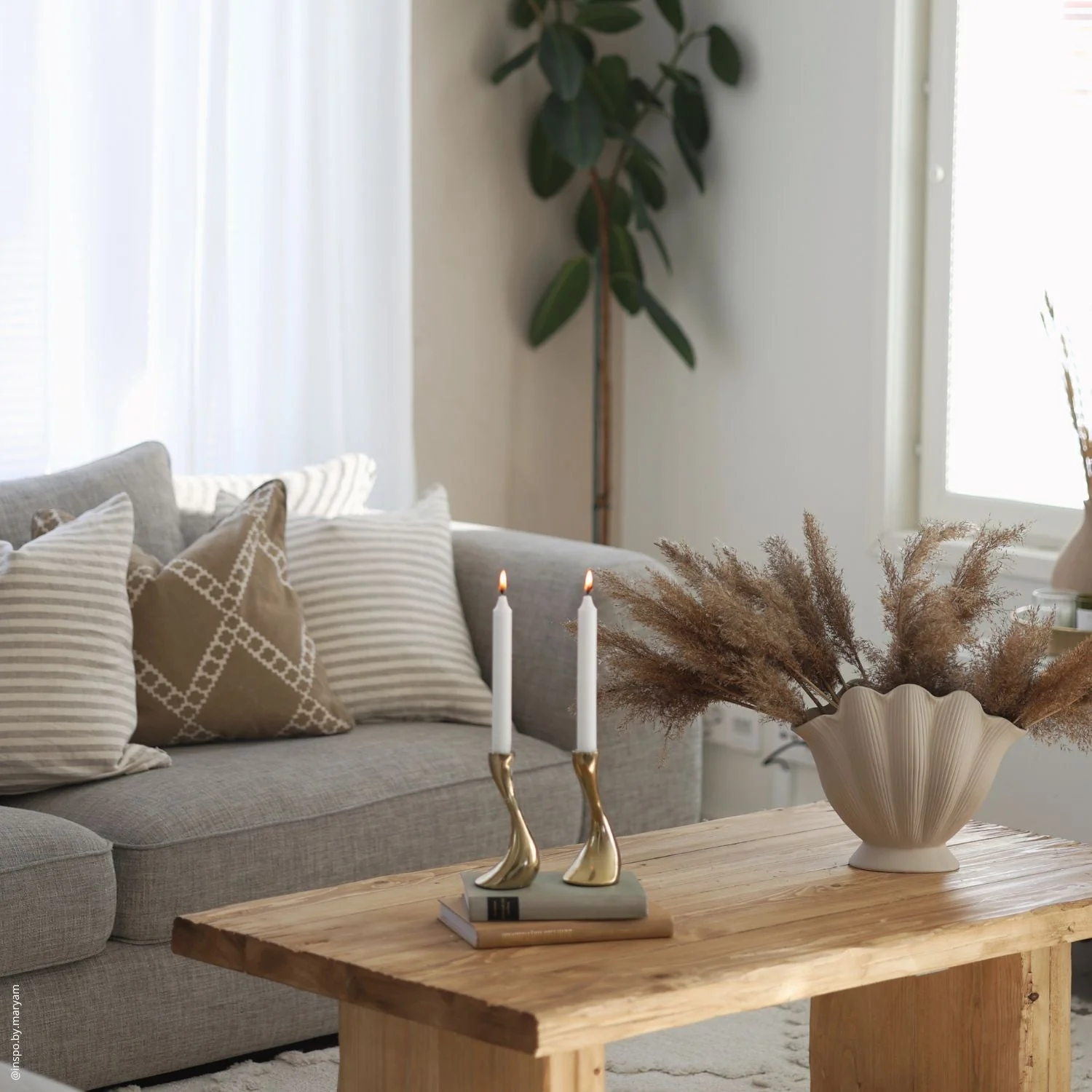 Natural White Stripes Linen Cushion Cover - Image 4
