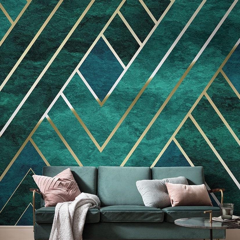 Artdeco Mural Wallpaper - Image 3