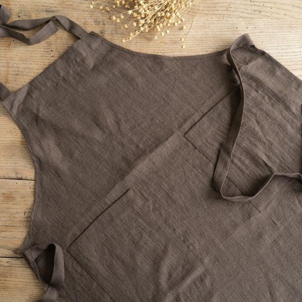 Ona Pure Linen Apron - Image 10