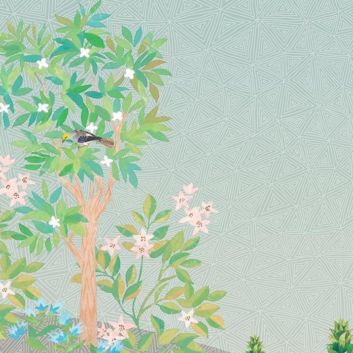 Persian Garden Mural Wallpaper - Image 3