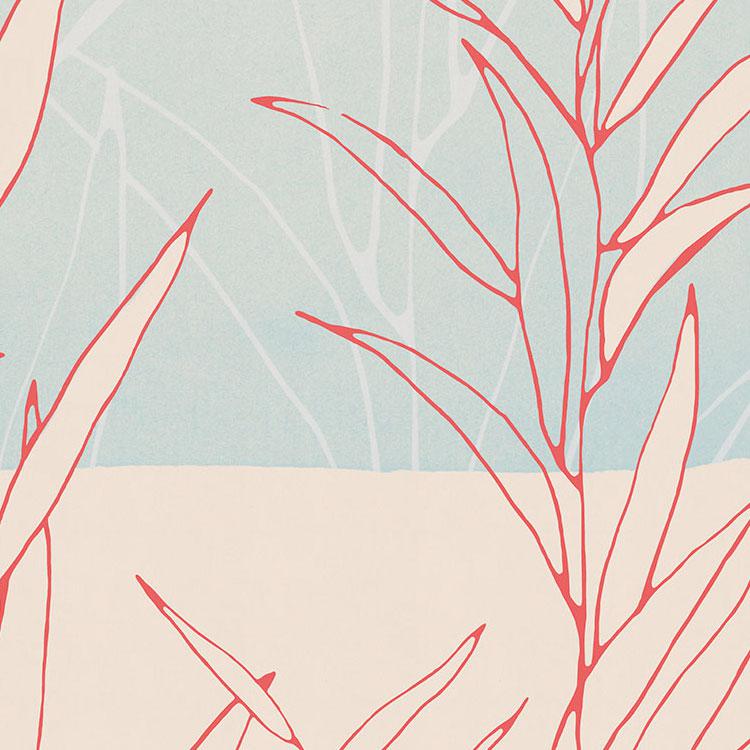 Pink Pasture Mural Wallpaper - Image 3
