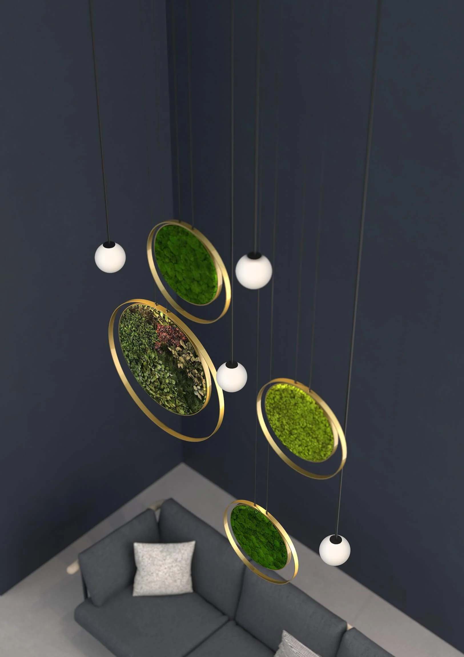 Hanging Plant and Moss Rings - Image 14