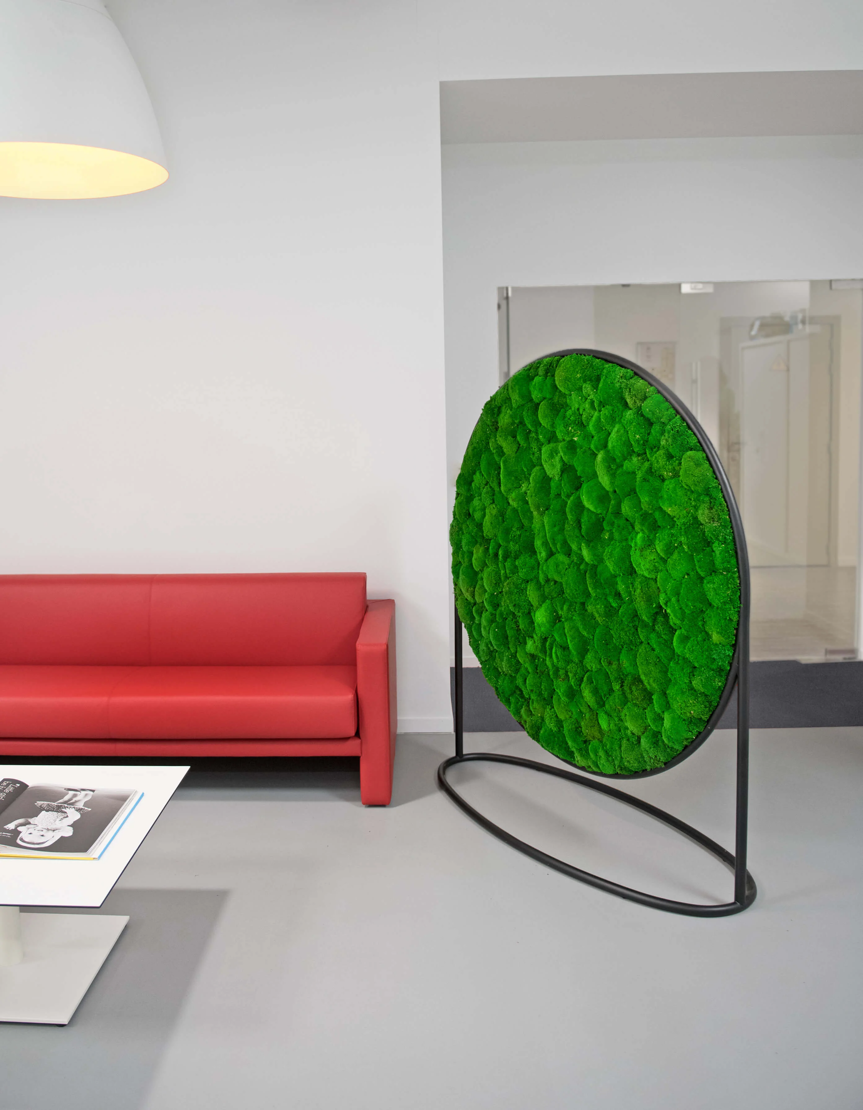 Standing Circles Moss Wall Art - Image 9