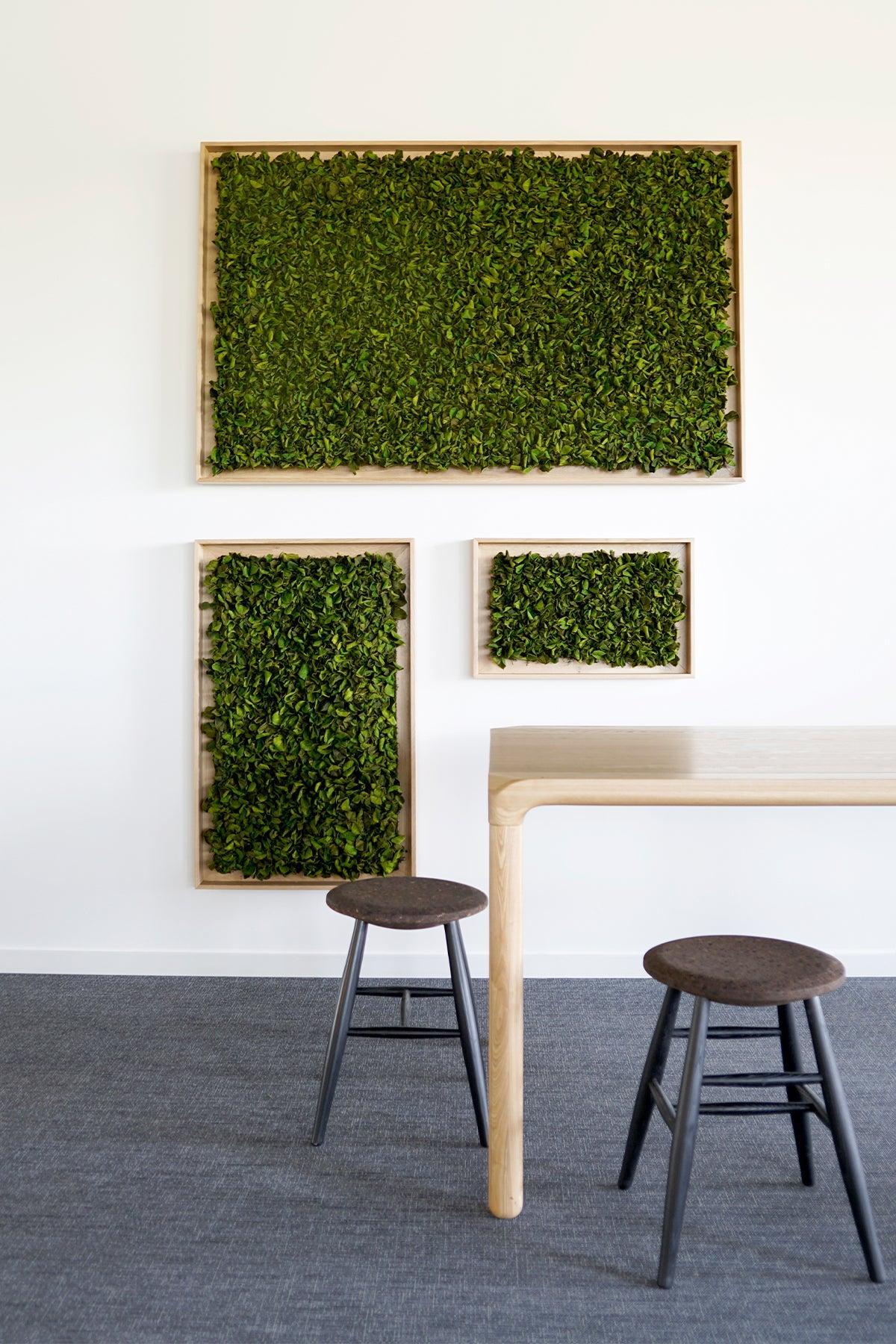 Textured Plant Framed Moss Wall Art - Image 18