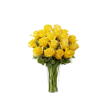 Kenyan Yellow Preserved Roses - Image 4