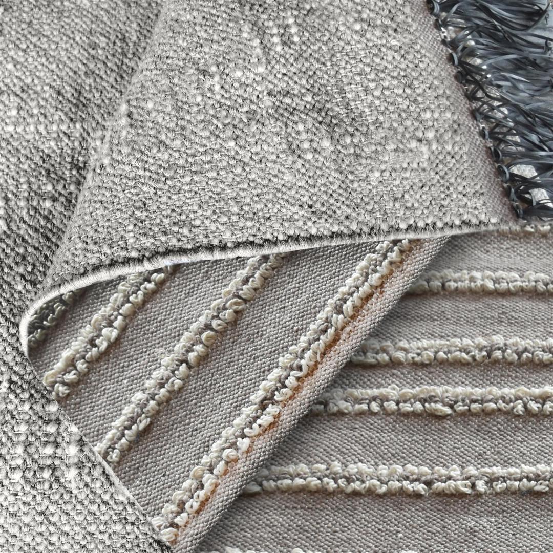 Dolores Recycled PET and Bicycle Tube Rug - Image 3
