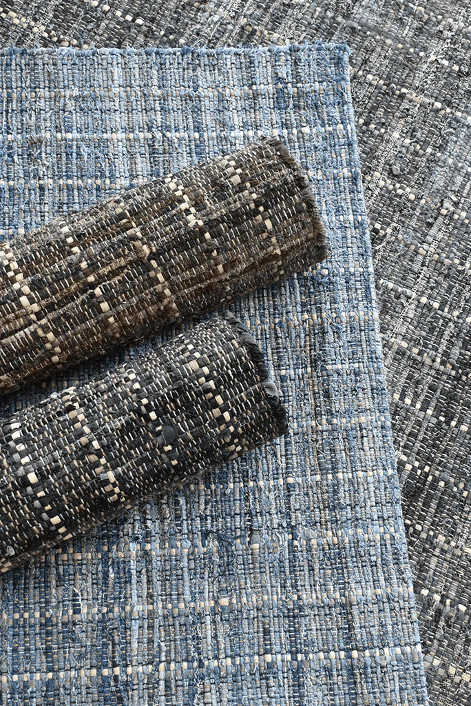Harrier Recycled Fabric & Hemp Rug - Image 2