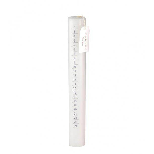 Grey Advent Calendar Candles (Set of 9) - Image 3