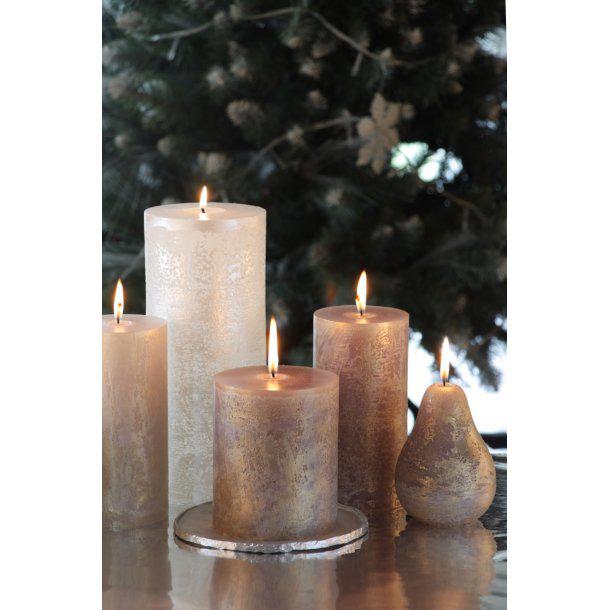 Petrol Ritz Timber Pillar Candles (Set of 4) - Image 6