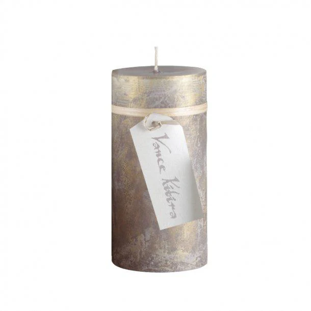White Ritz Timber Pillar Candles (Set of 4) - Image 5