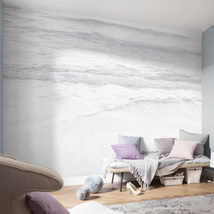 Silver Beach Mural Wallpaper - Image 3
