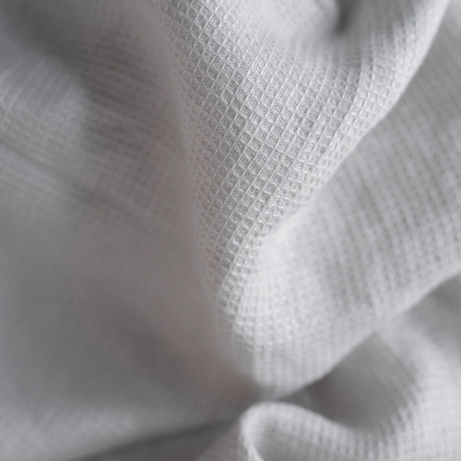 Silver Linen Fine Waffle Towel - Image 7
