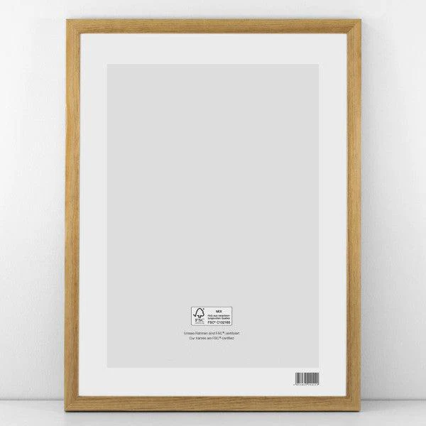 Smooth Oak Wood Frame - Image 3
