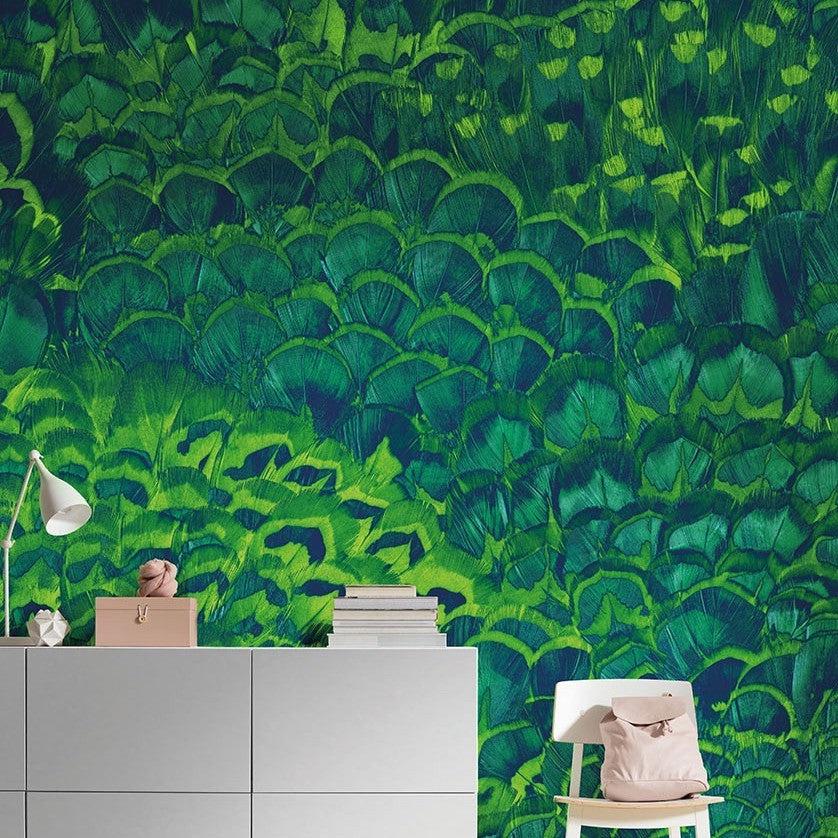 Soothing Feathers Mural Wallpaper - Image 3