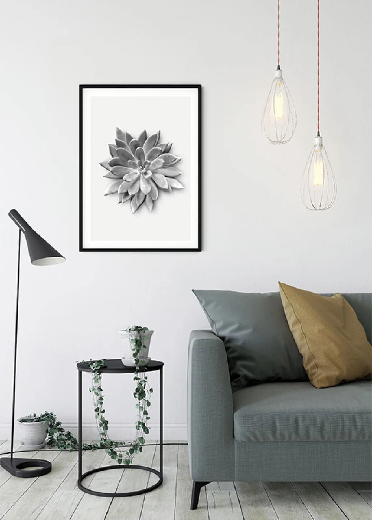 Succulent Agave Art Poster - Image 4