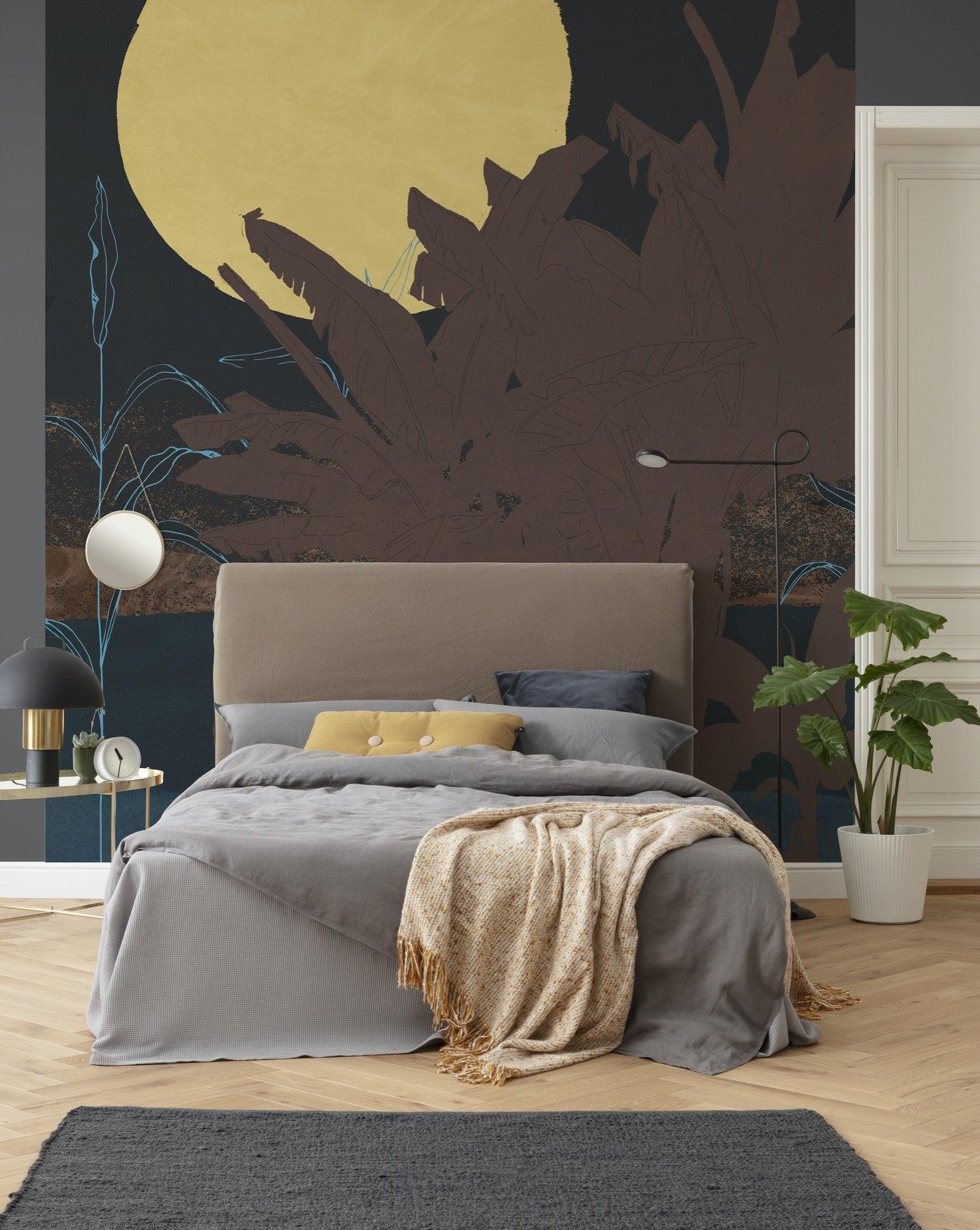 Supermoon Mural Wallpaper
