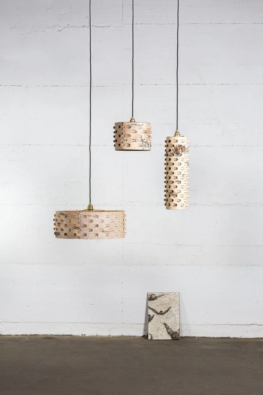 Svetoch Birch Bark Hanging Lights - Image 13