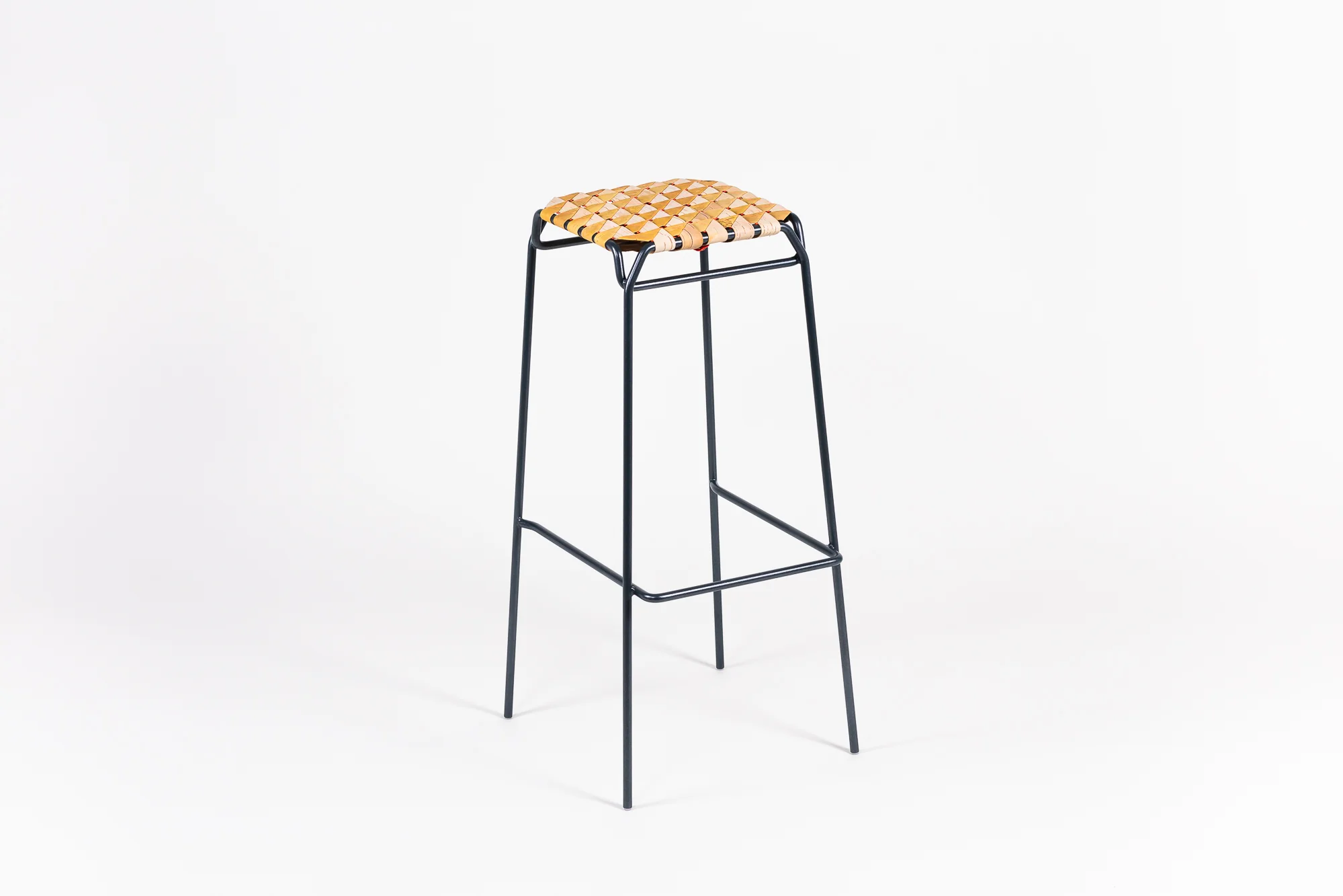 Taburet Birch Bark Bar Stool - Image 7