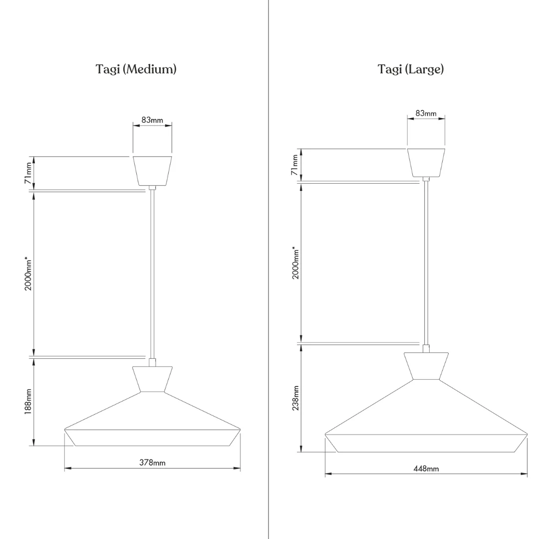 Tagi Ceramic Hanging Light - Image 22