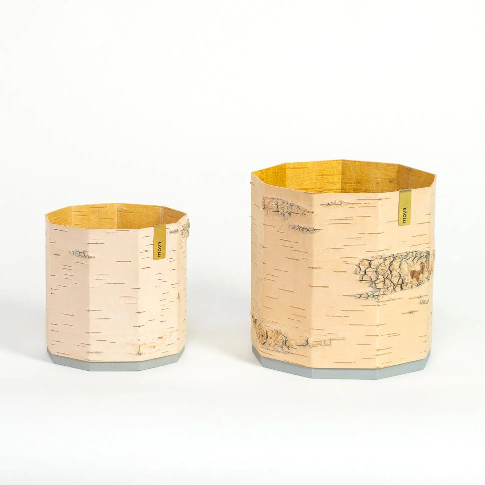 Tara Kesk Birch Bark Planters - Image 3